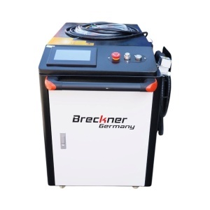 Masina de curatat rugina cu fibra laser 1500W, 220V, latime curatare 0-300mm, racire cu apa, Touch Screen profesional Breckner Germany - Img 4
