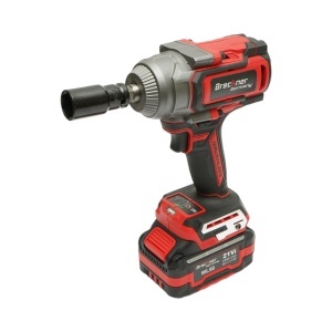 Masina de insurubat cu impact 1/2 inch 900W, 2 acumulatori 21V, 4Ah Li-ion, LED, Brushless, 1100Nm, 0-1400/1900/2400rpm Breckner Germany - Img 5