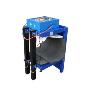 Masina vulcanizare la cald anvelope utilaje grele OTR, incalzire dubla 2400W, presare pneumatica - Img 6