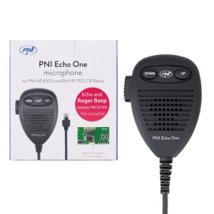 Microfon PNI Echo One pentru PNI HP 6500 si PNI HP 7120 cu modul de ecou ajustabil si roger beep programabil compatibil cu orice model de statie radio. - Img 7