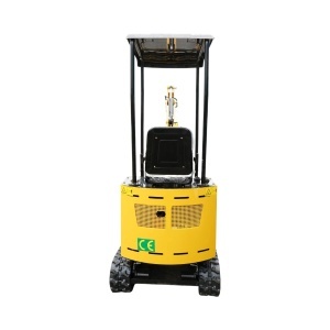 Mini excavator 1T pe senile cu semicabina, motor diesel 10CP, 499cc, adancime sapare 1600mm, 2 cupe incluse 390/960mm - Img 6