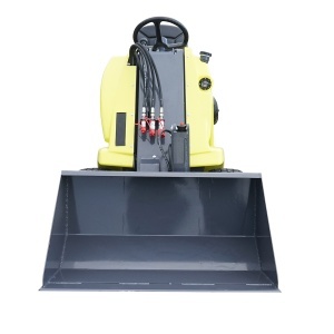 Mini incarcator frontal 500kg, motor benzina 23CP, capacitate ridicare 220kg, latime cupa 1110mm THOR - Img 4