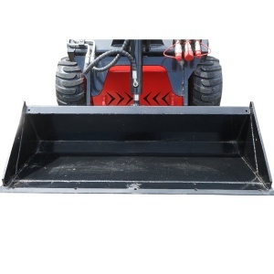 Mini incarcator frontal pe roti, motor benzina 23CP, 739cc, capacitate ridicare 350kg, volum cupa 0.15m3 THOR - Img 10