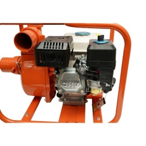 Motopompa pe benzina 7.5CP tip Honda WP30, 3 toli, debit 60m3/h, adancime absorbtie 8m, inaltime refulare 30m Breckner Germany - Img 7