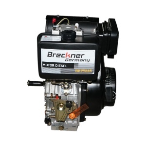 Motor diesel 13CP 192F, 498cc, turatie 3600rpm, ax rotund filetat 25.4mm, pornire sfoara Breckner Germany - Img 2