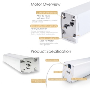 Motor inteligent PNI SafeHome PT902M WiFi pentru sina perdea sau draperie PT922S, aplicatie de mobil Tuya Smart, integrare in scenarii si automatizari smart cu alte produse compatibile Tuya, Alexa si - Img 6