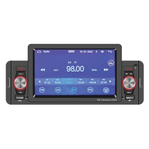 MP5 player auto PNI Clementine 9555 1DIN display 5 inch 4 x 50W, Bluetooth, radio FM, Carplay, functie RDS