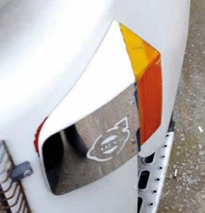 Ornament lumina laterala cromat VOLVO FH2