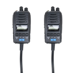Pachet 2 bucati Statie radio CB portabila TTi TCB-H100 alimentare 12V/24V, Roger Beep, Squelch