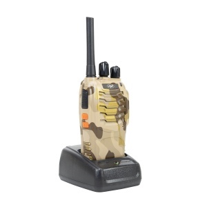 Pachet 8 statii radio portabile PNI PMR R40 CAMO 0.5W, 16 PMR, Li-Ion 1200mAh cu incarcatoare si casti incluse - Img 6