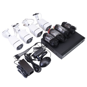Pachet Kit supraveghere video AHD PNI House PTZ1300 Full HD - NVR si 4 camere exterior 2MP full HD 1080P cu HDD 1Tb inclus - Img 8