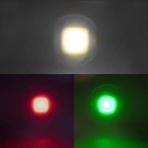 Pachet Lanterna PNI Adventure F300 cu LED in 3 culori, alb, rosu, verde, max. 10W, IPX6 + Sticky Pad Drapel - Img 13