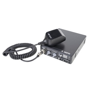 Pachet Statie radio CB CRT S Mini Dual Voltage 12/24V 4W + Antena CB PNI ML29 - Img 6