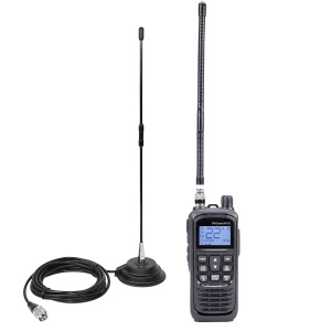 Pachet statie radio CB portabila PNI Escort HP 92 multi standard 4W, 12-24V AM-FM cu antena CB PNI Extra 40 cu magnet - Img 9