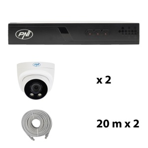 Pachet supraveghere video NVR POE PNI House IP710J, 2 camere PNI IP505J 5MP si 2 cabluri UTP CAT6 20 metri incluse - Img 6