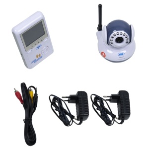 Pachet Video Baby Monitor PNI B2500 ecran 2.4 inch wireless + Cadou Sticky Pad Blue - Img 7