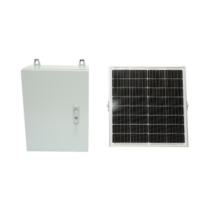 Panou solar 30W cu tablou metalic exterior pentru aparat gard electric si baterie IP65 Breckner Germany - Img 3