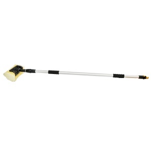 Perie cu maner telescopic din aluminiu pentru spalat auto si curatat zapada 145-250cm Breckner Germany - Img 3