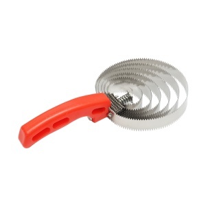 Perie tesala metalica spiralata pentru cai 230x105mm Breckner Germany