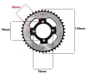 Pinion Moped / ATV 110cc (428 - 41) - Img 2