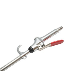 Pistol suflat aer comprimat cu duza lunga extensibila Breckner Germany - Img 6