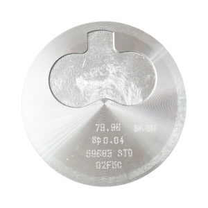 Piston motor echipat STD 80mm Dacia Papuc 1.9D Q cu segmenti 2x2x3mm, bolt si sigurante Breckner Germany - Img 3