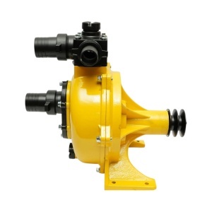 Pompa apa centrifuga autoamorsanta cu fulie dubla 4kW, 2 toli, debit 30 m3/h, adancime aspiratie 5m, inaltime pompare 56m pentru irigatii - Img 5