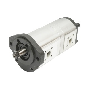 Pompa hidraulica dubla John Deere, Renault, debit 22.5+11cm3 sens stanga cod OEM RT7700036171