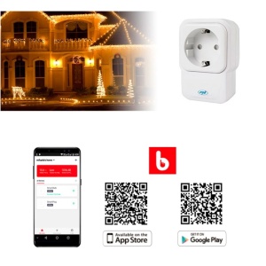 Priza inteligenta cu repetor si dimmer PNI SmartHome SM441R ON / OFF la orice dispozitiv electric prin internet - Img 6