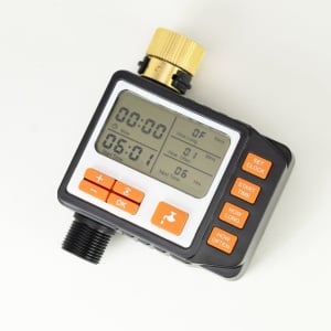 Programator pentru irigare PNI WT11 PRO, display LCD, racord 3/4, negru