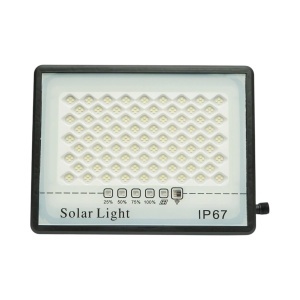 Proiector LED 100W, 6500K cu panou solar 12W, baterie LiFePO4 8000mAh si telecomanda IP67 Breckner Germany - Img 6
