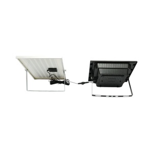 Proiector LED 100W, 6500K cu panou solar 8W, baterie LiFePO4 6000mAh si telecomanda IP67 Breckner Germany - Img 3