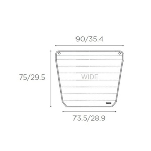 Protectie portbagaj pentru cusca auto caini Thule Allax Wide - Img 5