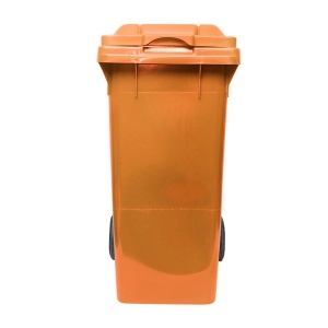 Pubela gunoi 120L portocalie Breckner Germany