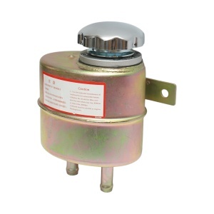 Rezervor ulei servodirectie metalic cu element filtrant, filtru sita incorporat, racord fi 16 - Img 3