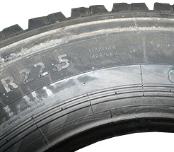 Roata completa autobasculanta 295/80R22.5 14PR, indice sarcina: 118/114 - Img 2