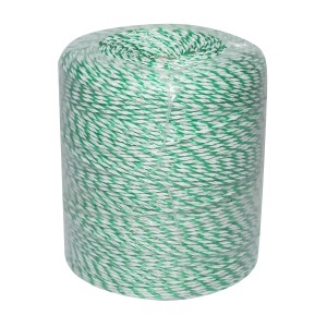 Rola fir alb-verde fi 2.5mm 4x0.2mm SS, 500m gard electric, rezistenta 7 Ohm Bourget - Img 3