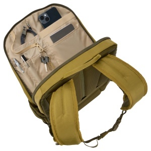 Rucsac urban cu compartiment laptop, Thule, EnRoute, 23L, Nutria/Natural Green - Img 6