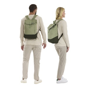 Rucsac urban cu compartiment laptop, Thule, Lithos, 16L, Quiet green - Img 4