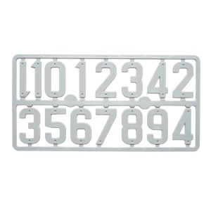 Sablon cu 10 cifre pentru numerotarea stupilor
