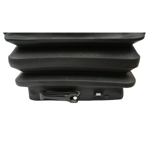 Scaun universal cu suspensie pe aer, reglabil pe inaltime si greutate 50-140Kg, cotiere si spatar rabatabil 50-90° pentru tractor, utilaje agricole, industriale, stivuitor - Img 8