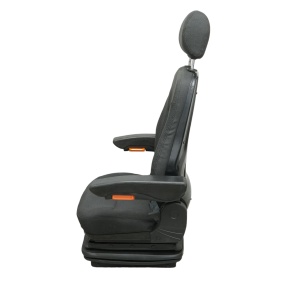 Scaun universal reglabil pe greutate 50-130Kg, cotiere si spatar rabatabil 50-90° pentru tractor, utilaje agricole, industriale, stivuitor - Img 2