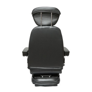 Scaun universal reglabil pentru tractor cu centura de siguranta, cotiere si suspensie mecanica 840x600mm - Img 5