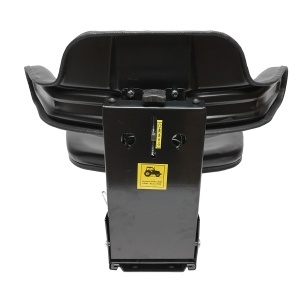 Scaun universal tractor cu reglaj triplu si amortizor, negru lucios - Img 4