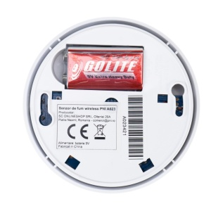 Senzor de fum wireless PNI A023, compatibil cu Sistem de alarma wireless PNI SafeHouse HS550 - Img 3