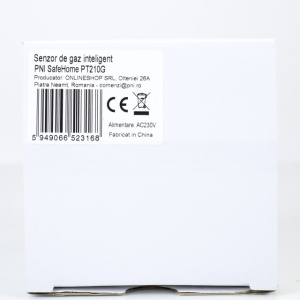 Senzor de gaz inteligent PNI SafeHome PT210G WiFi cu alertare vocala, aplicatie de mobil Tuya Smart, integrare in scenarii si automatizari smart cu alte produse compatibile Tuya, Alexa si Google Assi - Img 6