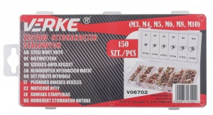 Set 150 buc Piulite nituibile M3-M10 VERKE - Img 2