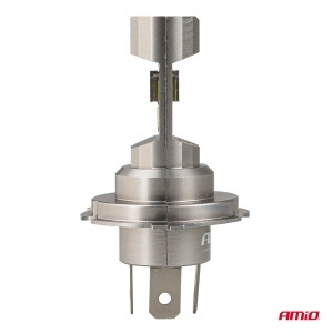 Set 2 becuri LED CANBUS H4 H19 12V 36W Amio - Img 3