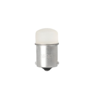 Set 2 becuri LED L033 - Ba15s 9LED SMD3014 alb - Img 2