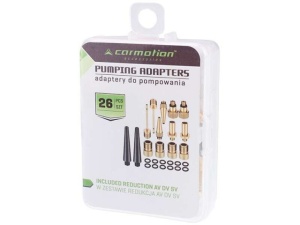 Set 26 buc adaptoare de umflare pentru pompa, compresor aer roti, mingi, etc - Img 3
